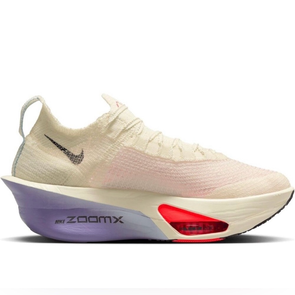 Nike Air Zoom 💅 Alphafly NEXT% 3 Coconut White Shoes FD8315-101 Wmns 7.5 8.5 10 - Picture 8 of 15